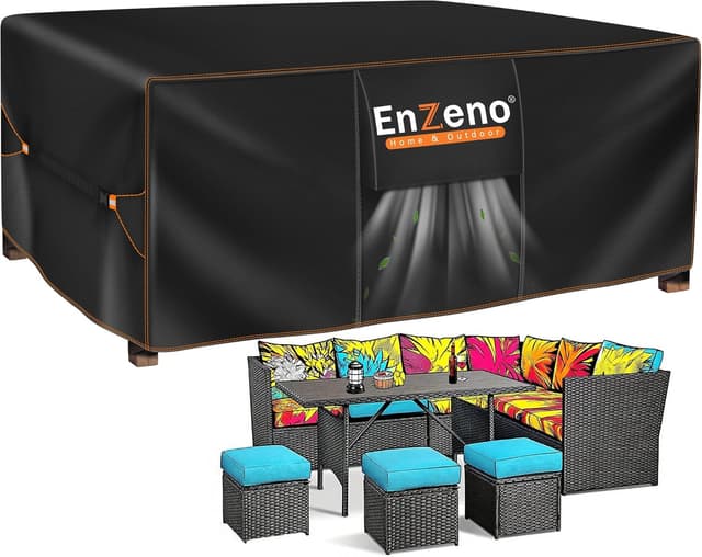 Imagen de Enzeno Outdoor Garden Furniture Cover 242x182x100cm en OfertitasTOP