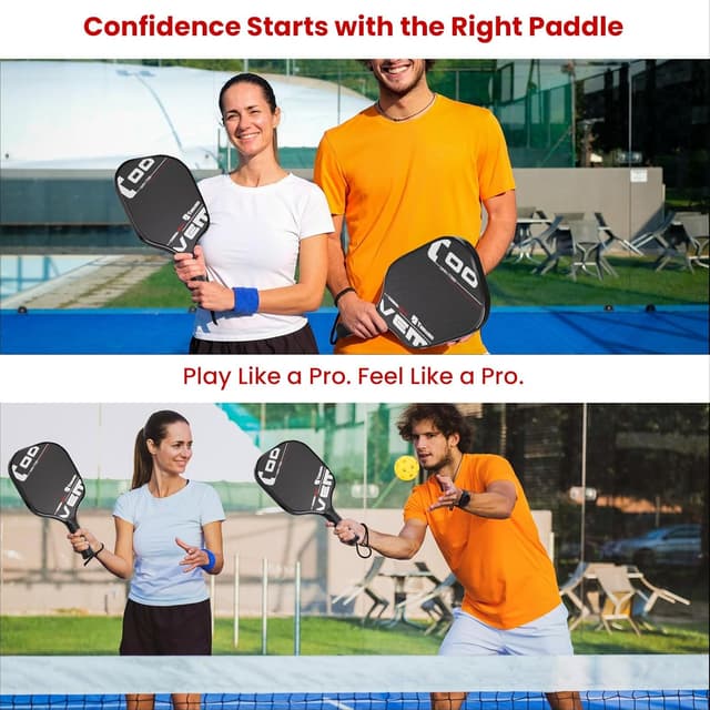 Thumbnail 6 de Toovem T700 Carbon Fiber Pickleball Paddle 5.51" ⛳