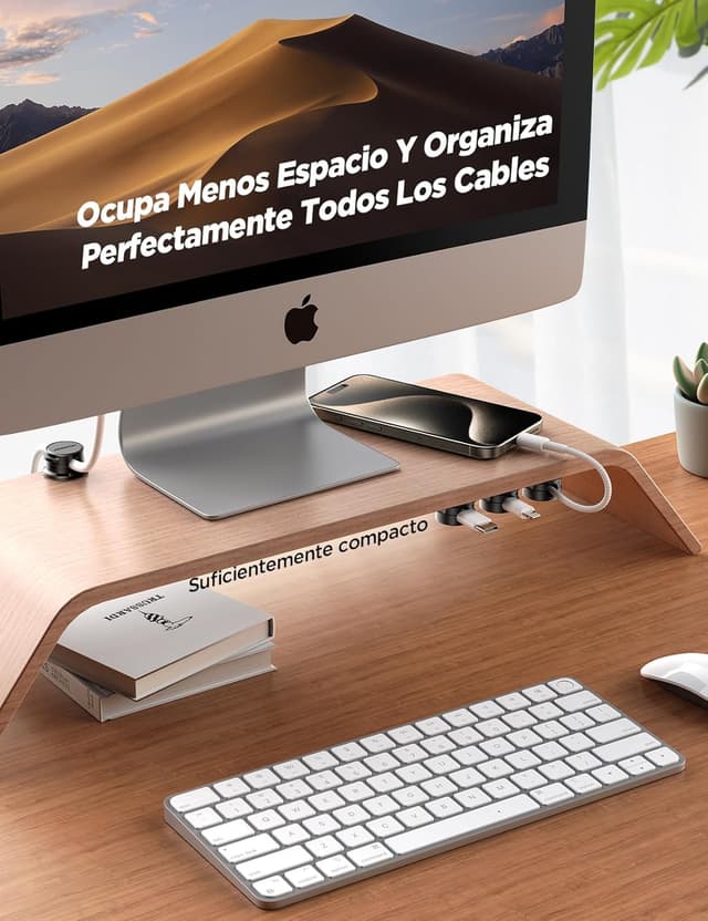 Thumbnail 5 de JOYROOM 6 PCS Organizador Cables Clip Magnético