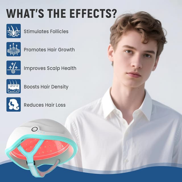 Thumbnail 2 de iKeener lllt Laser Helm 109 Dioden 3800 mAh