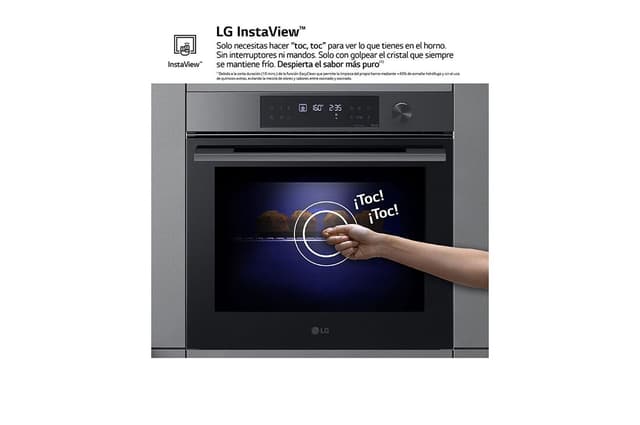 Detalle 2 de Black Glass Edition WSMG7625SD.SET conjunto horno y microondas