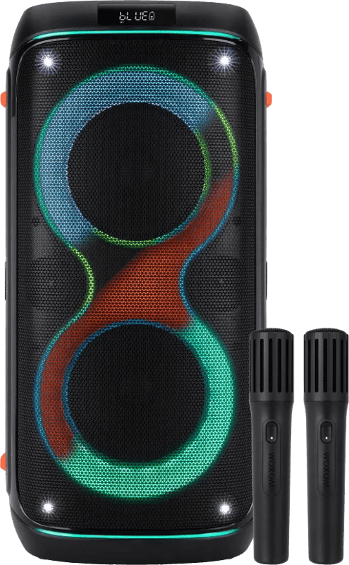 Detalle de Woxom Blast Funkmikrofone mit 12 Std. Akku