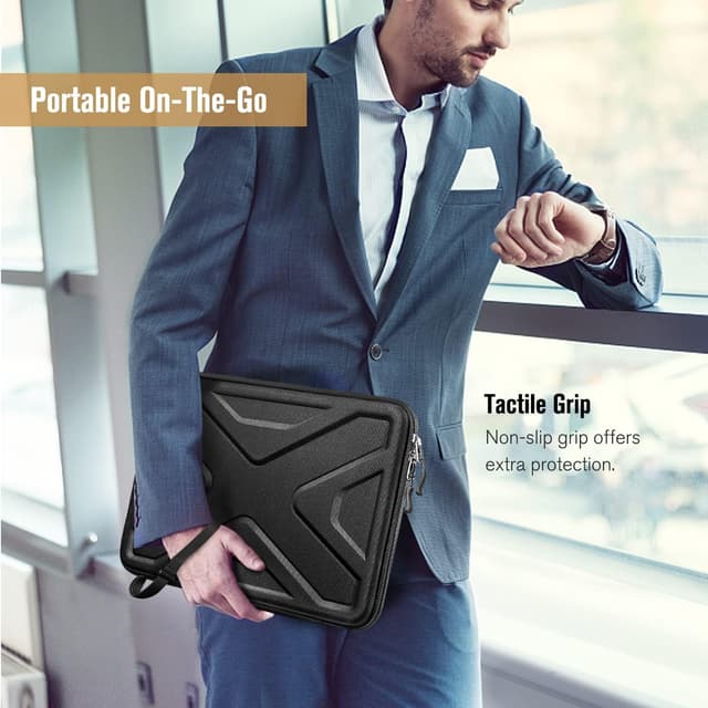 Thumbnail 6 de SITHON Laptop Hülle für 15,3" bis 15" – stoßfest mit EVA- und 4-mm-Polsterung