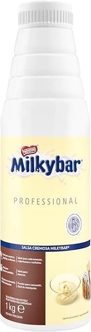 Detalle de Nestlé Milkybar Salsa de Chocolate Blanco 1kg 🍫