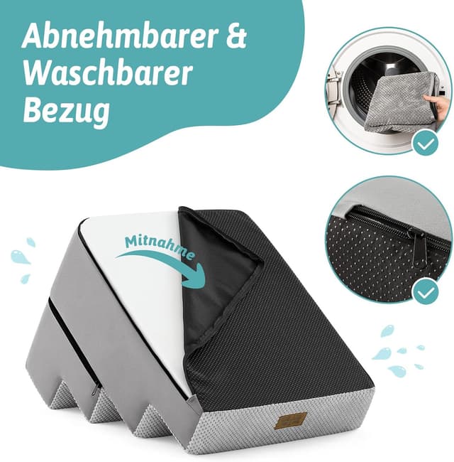 Thumbnail 5 de COZY KISS Hundetreppe 4 Stufen 45cm 2-in-1