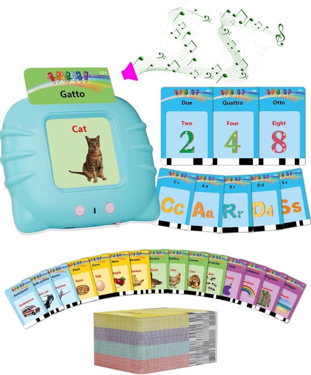 Imagen de Schede Flash Cards Parlanti 510 parole en OfertitasTOP