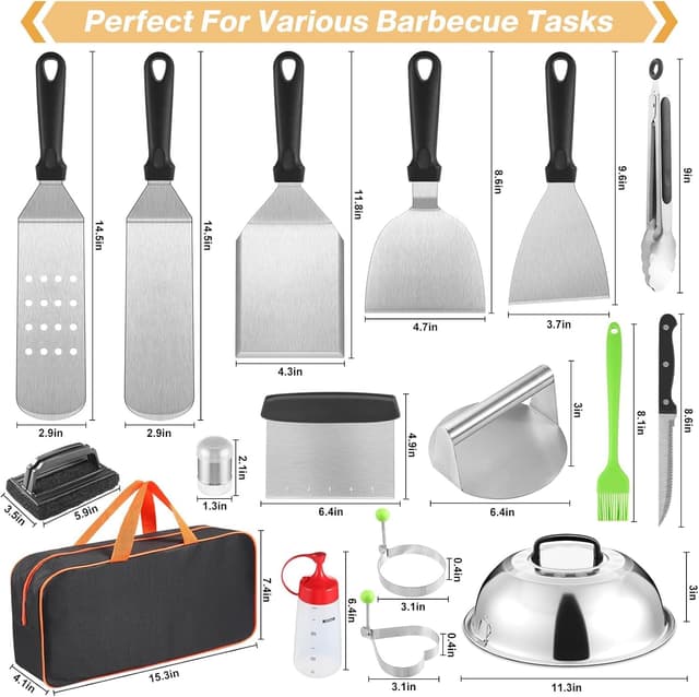 Thumbnail 6 de zycBernoi Griddle Accessories Kit 20-piece set 🍖