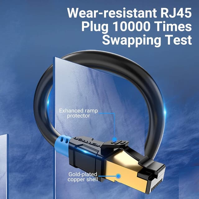 Thumbnail 4 de Vention Cat6 Ethernet Extension Cable 1m