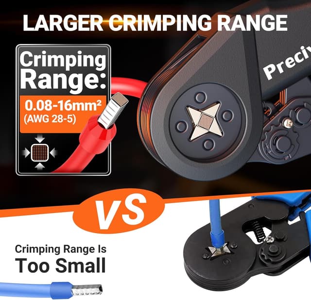 Thumbnail 1 de Preciva PR16-4 pince à sertir 0,08–16 mm² 🛠