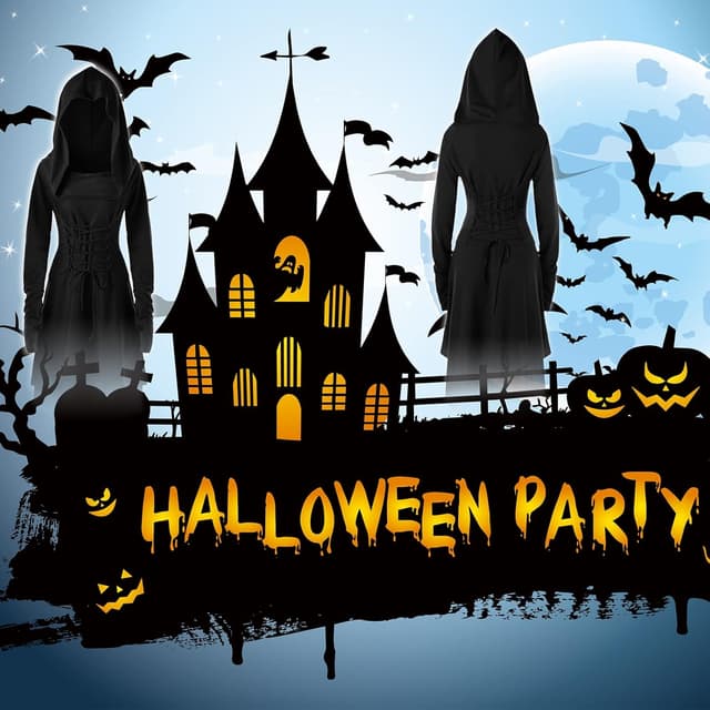 Thumbnail 5 de TSIRNK Gothic Kleid Damen XXL 🧙♀️