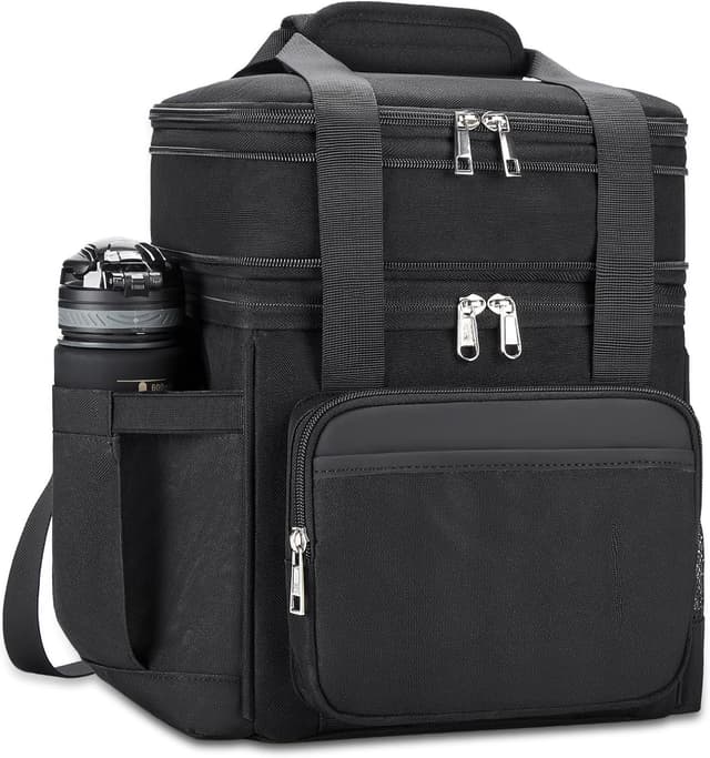 Imagen de holuxer Insulated Lunch Bag 15L — Large Leakproof Cooler Bag en OfertitasTOP