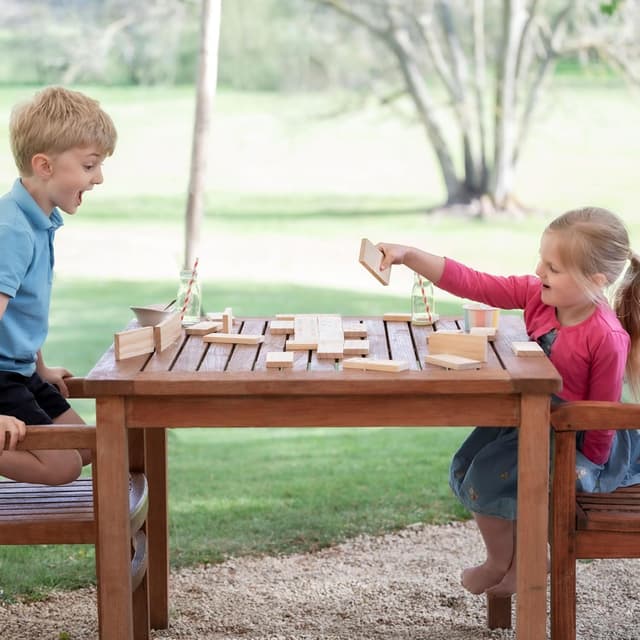Detalle de Jaques of London giant dominoes double 6