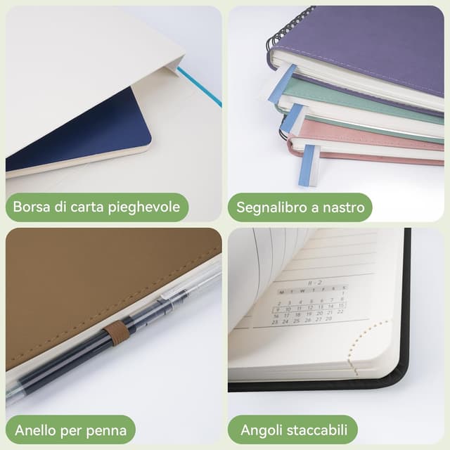 Thumbnail 5 de FEKSINO Agenda Settimanale 2026 22x16,5 cm