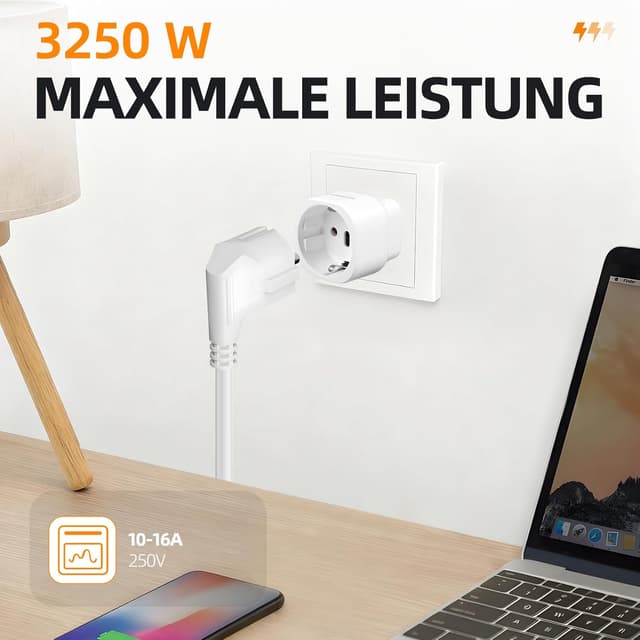 Detalle 1 de Reiseadapter UK Typ G 2 Stück für England