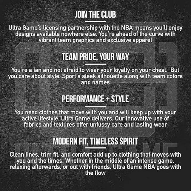 Detalle 2 de Ultra Game Boy’s NBA Official Super Soft Teamster Hoodie Sweatshirt