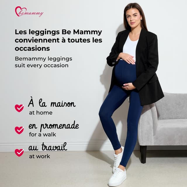 Thumbnail 5 de Legging grossesse BE20-230 confort