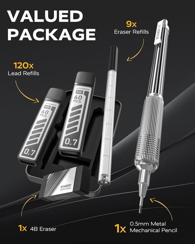 Thumbnail 6 de STAGEEK mechanical pencil set 0.5mm