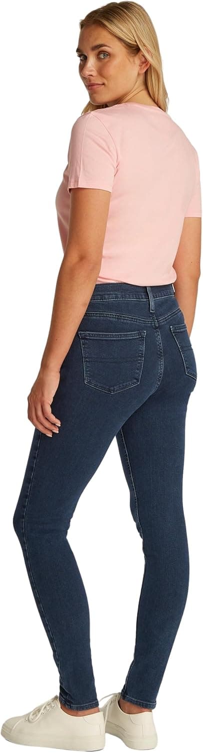 Detalle 2 de Tommy Jeans Damen Jeans Hose Nora Skinny Fit im 5-Pocket-Style