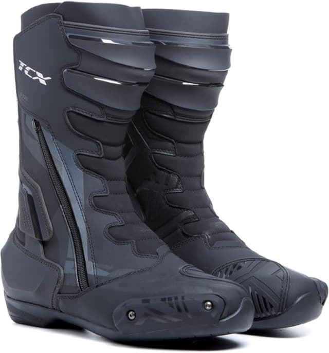 Detalle de TCX Men’s S-TR1 Sporty Motorcycle Boots with TPU Shield, Groundtrax Sole and Torsion Control
