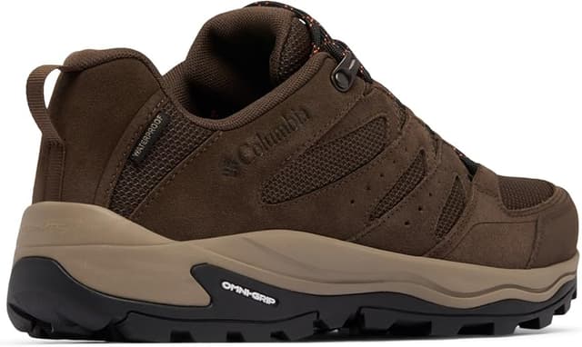 Detalle 2 de Columbia Redmond IV Low Zapatos Impermeables, Construidos para Resistir los Elementos, Malla Transpirable, Puntera Robusta, Entresuela Liviana, Agarre Superior - Hombre