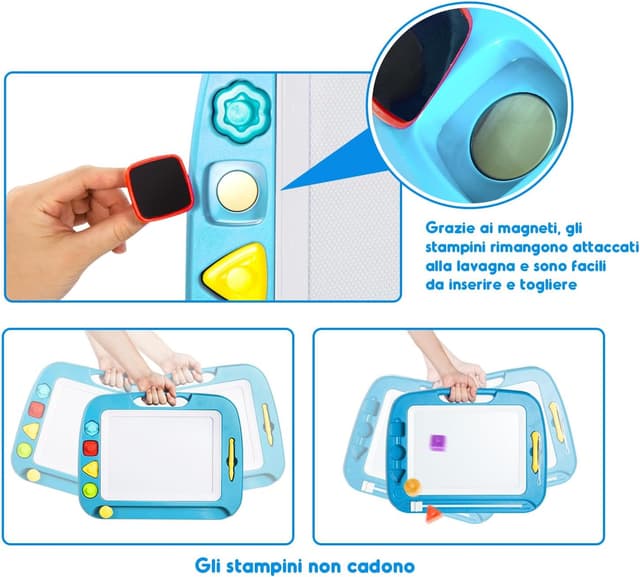 Detalle de SGILE Lavagna magnetica bambini 42 x 32 cm