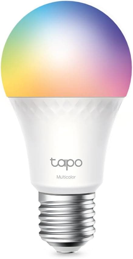 Detalle de TP-Link Tapo L535E Matter-zertifizierte smarte WLAN-Lampe E27 mit Alexa, Siri & Google Assistant