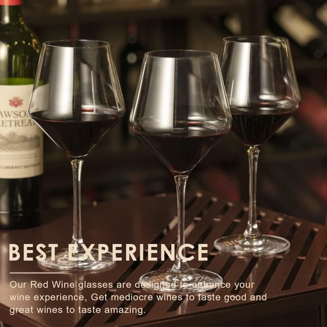 Thumbnail 6 de coccot Wine Glasses 16 oz 6-pack — Burgundy style 🍷