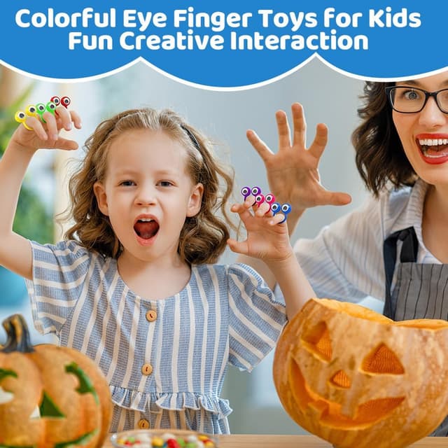 Thumbnail 4 de Aolso 50PCS Marionnettes à Doigt multicolores