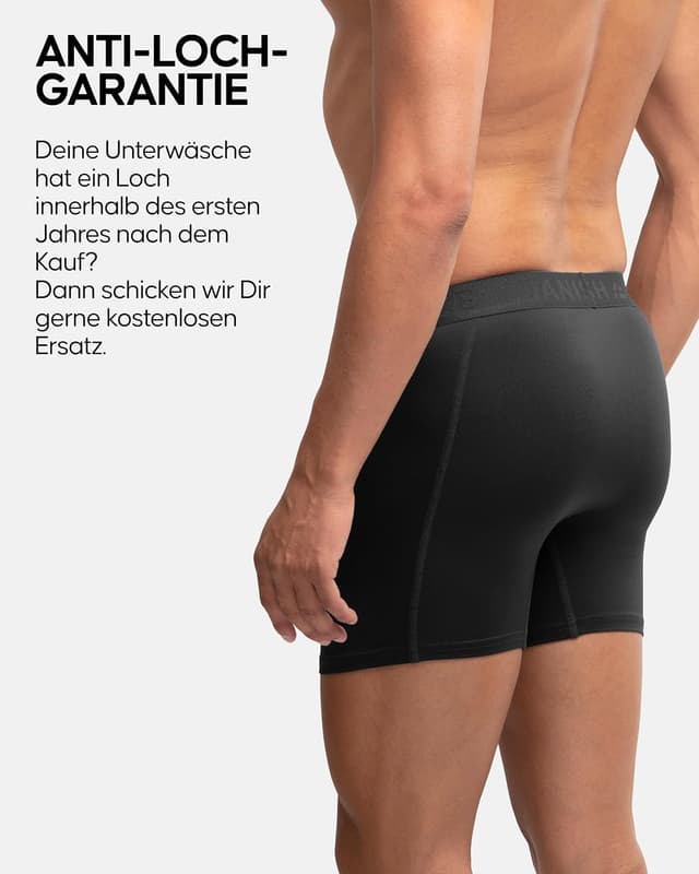 Thumbnail 3 de DANISH ENDURANCE 3er Pack Sport Boxershorts Herren für Athleten