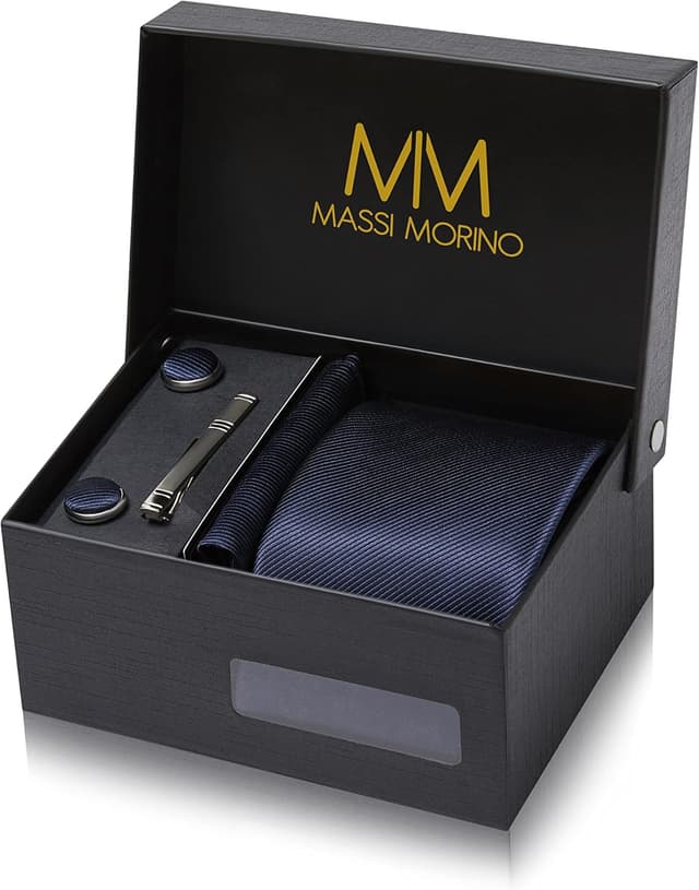 Detalle de Massi Morino Set de Corbata 5 en 1