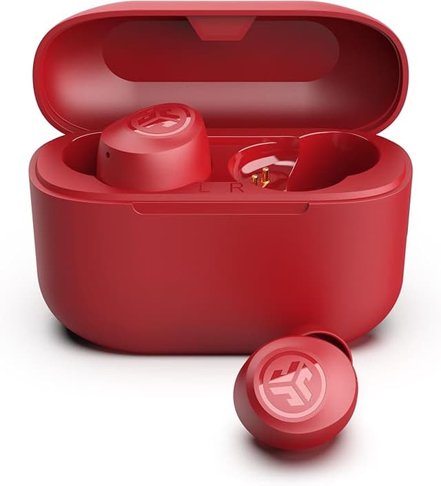 Detalle de JLab Go Air Pop+ Auriculares Bluetooth Rosa Roja