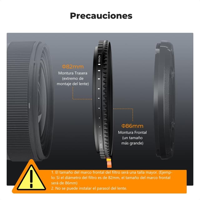 Thumbnail 6 de K&F CONCEPT Nano-Xcel 52mm ND3-1000