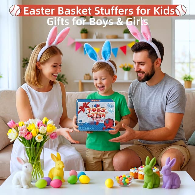 Thumbnail 5 de Toss and Catch Ball Game kids outdoor catch set