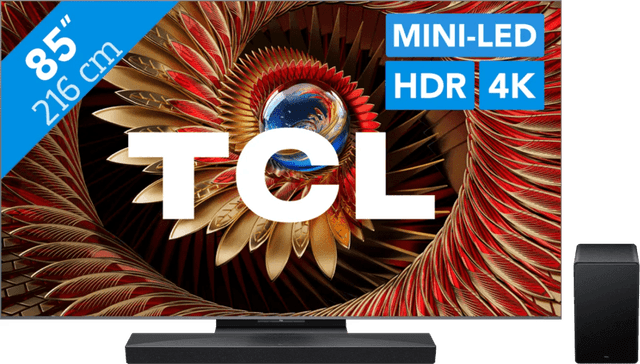 Detalle de TCL QD Mini-LED C81K 85 Zoll 4K