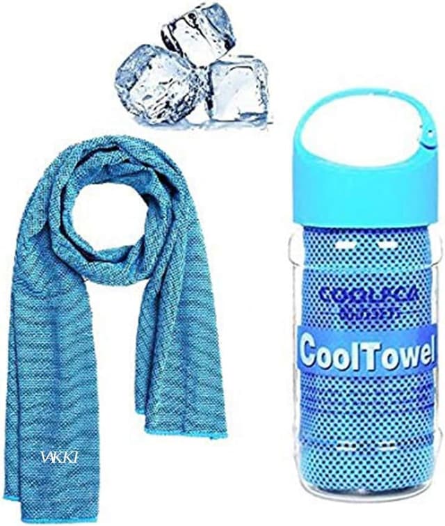 Detalle de VAKKI Cooling Towel ice-cold sports towel 🧣