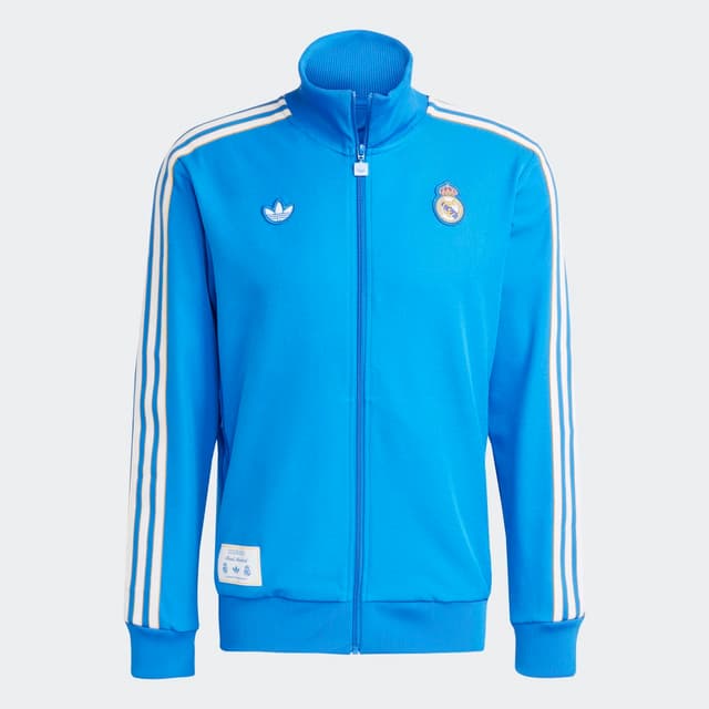 Detalle de adidas Sudadera de hombre Real Madrid CF Terrace Icons (Adidas Originals)