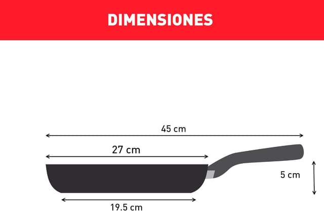 Detalle 1 de Tefal Comfort Max - Sartén 26 cm 🍳, antiadherente y apta inducción