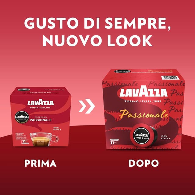 Thumbnail 1 de Lavazza A Modo Mio Passionale 180 capsule