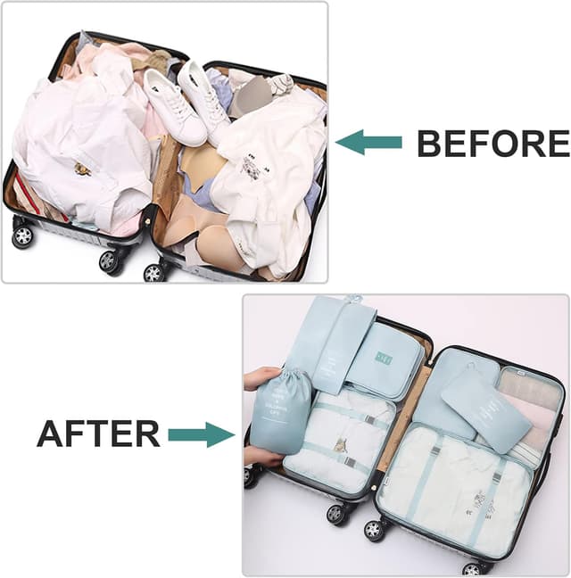 Thumbnail 5 de AiQInu Organizador de Equipaje 8 en 1