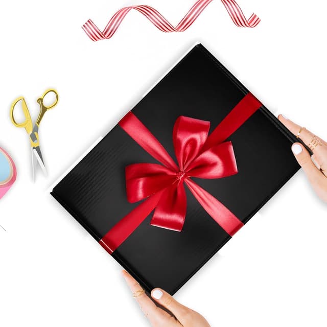 Detalle de HORLIMER 20 Pack Black Shipping Boxes 305x229x102mm (12x9x4 inch) – Corrugated Cardboard Mailing Boxes