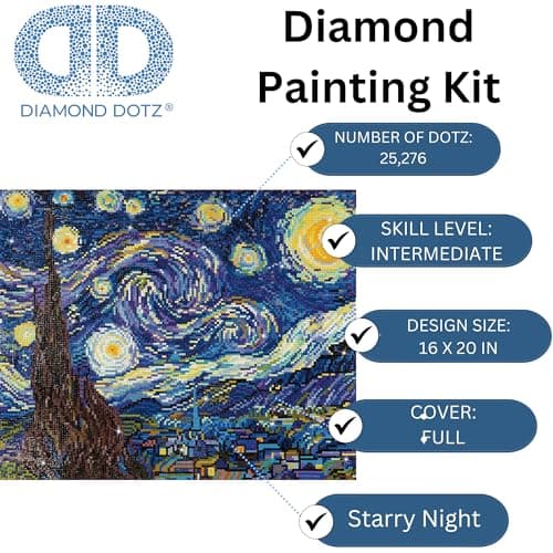 Thumbnail 1 de DIAMOND DOTZ DD9 Kit Intermedio Noche Estrellada 🌌