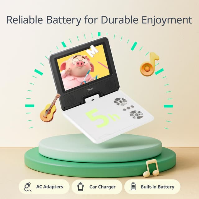 Thumbnail 5 de Yoton Lettore DVD portatile 7,5" per bambini