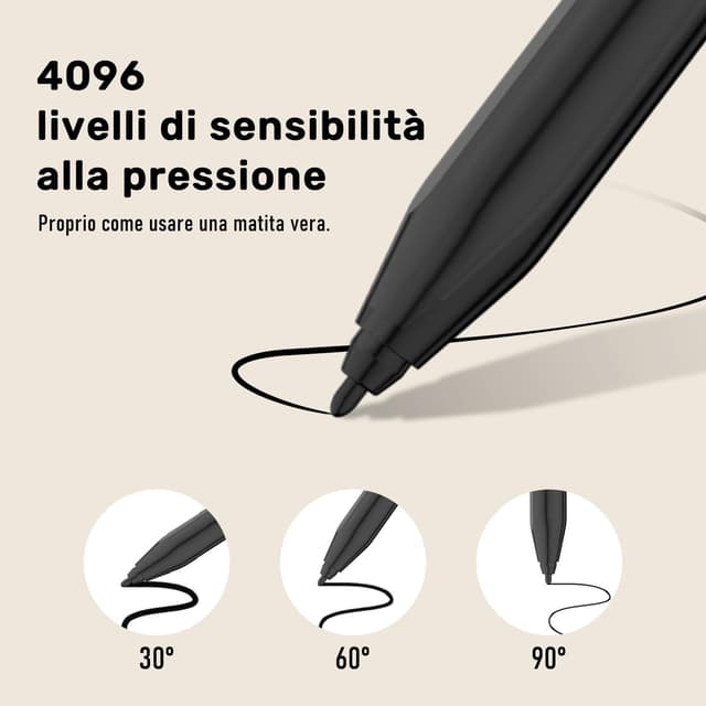 Detalle de Penna EMR per reMarkable 2 con gomma e 4096 livelli