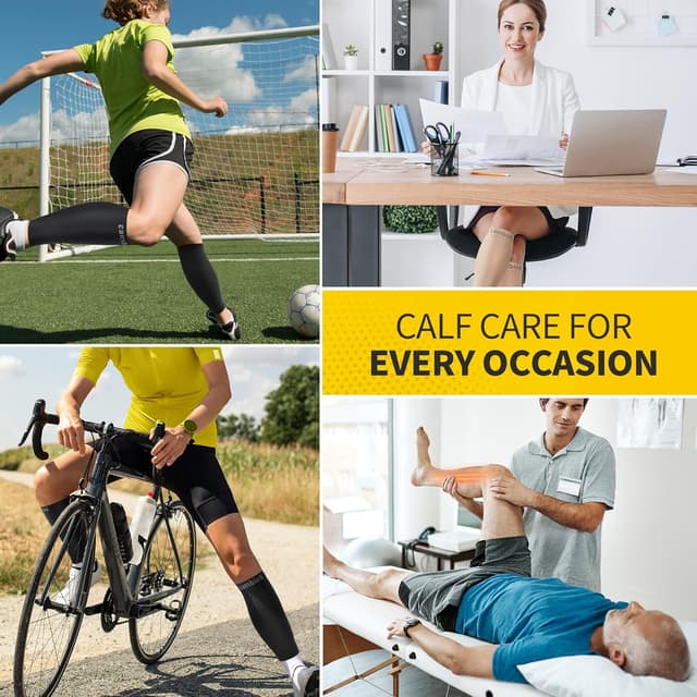 Thumbnail 4 de CAMBIVO Calf Sleeves 20-30 mmHg