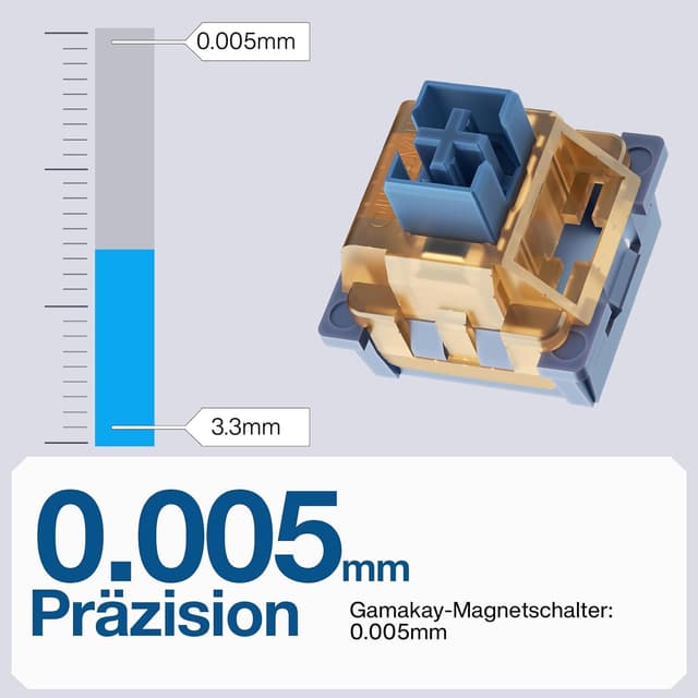 Thumbnail 5 de GK GAMAKAY TK75HE V2 8K Gaming Tastatur