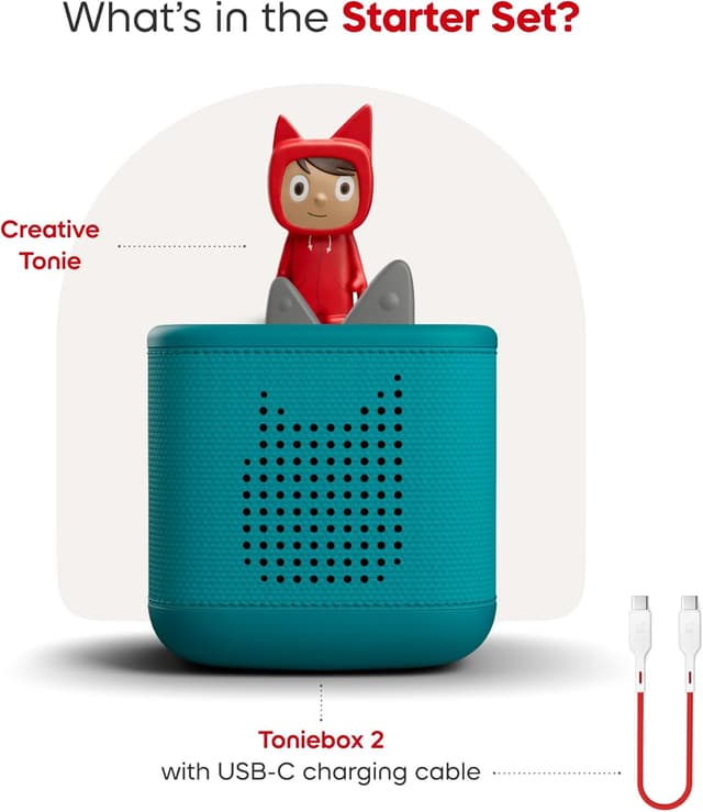 Detalle de Toniebox 2 Tropical Teal starter set