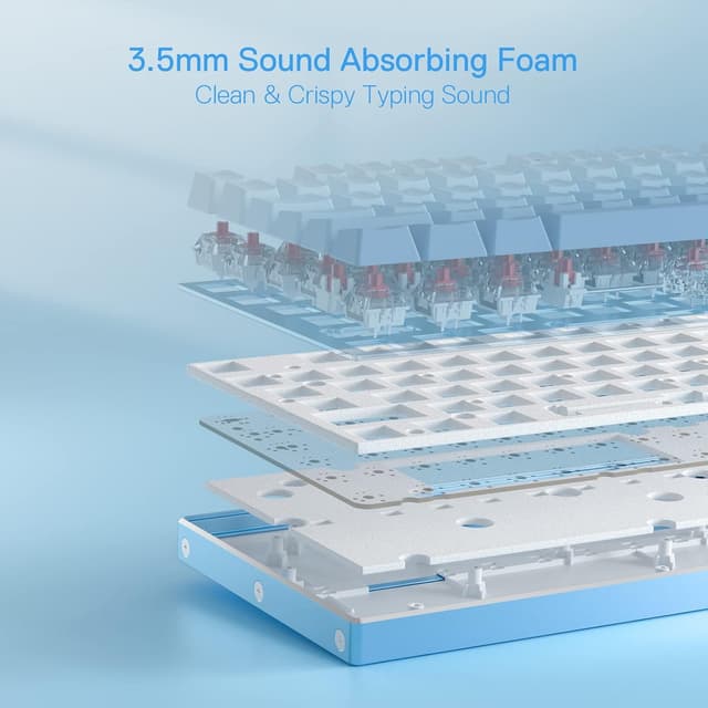 Thumbnail 5 de Redragon K556 SE RGB mechanische Tastatur