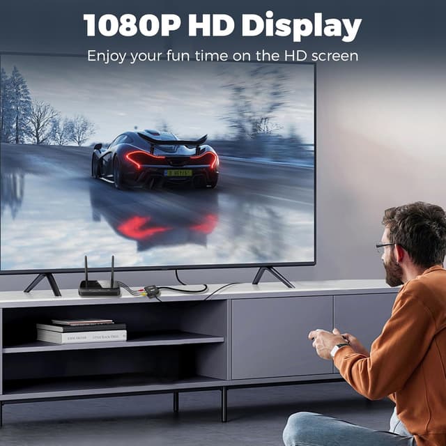 Detalle de Jewan RCA auf HDMI Konverter: Composite (CVBS) zu HDMI mit 1080P/60Hz-Ausgabe