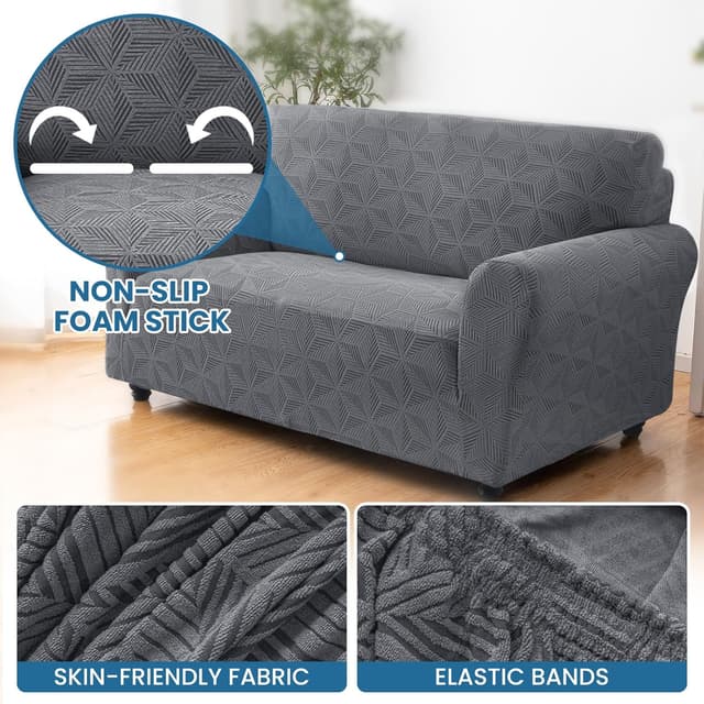 Detalle 1 de Copridivano Ystyle elasticizzato per 3 posti