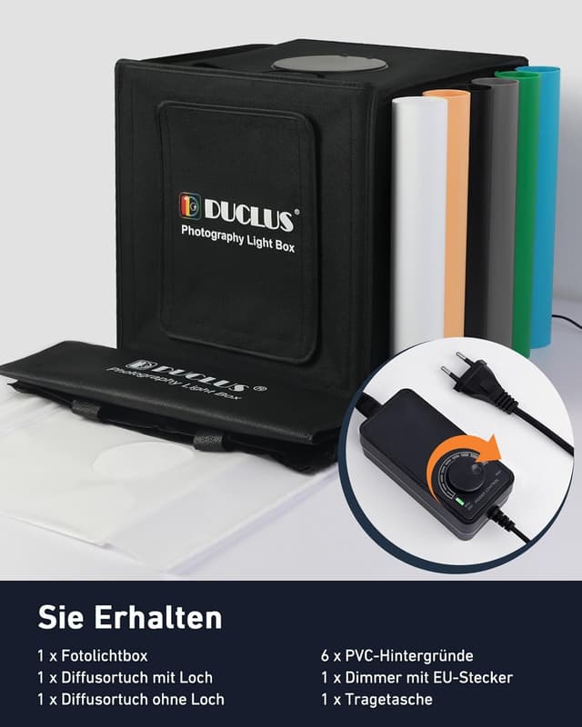 Thumbnail 6 de DUCLUS Fotobox 50x50x50cm